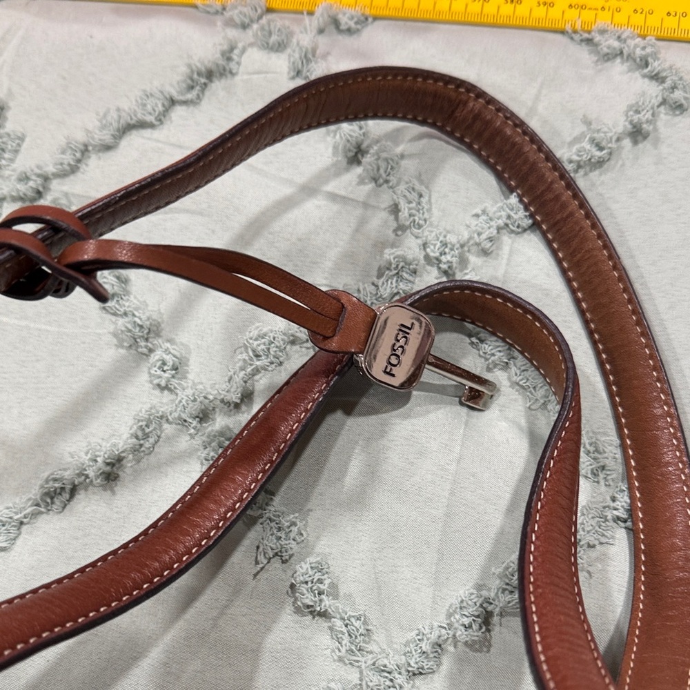 Fossil Brown and Tan Shoulder Bag - Picture 5 of 14